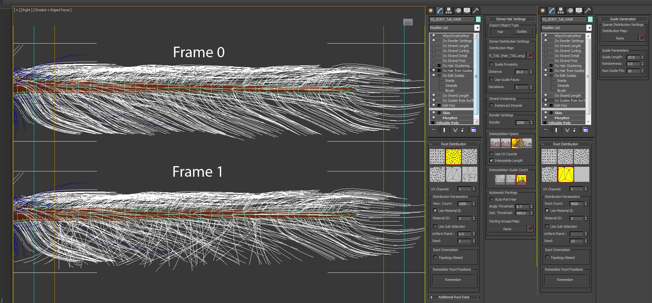 ornatrix dynamics