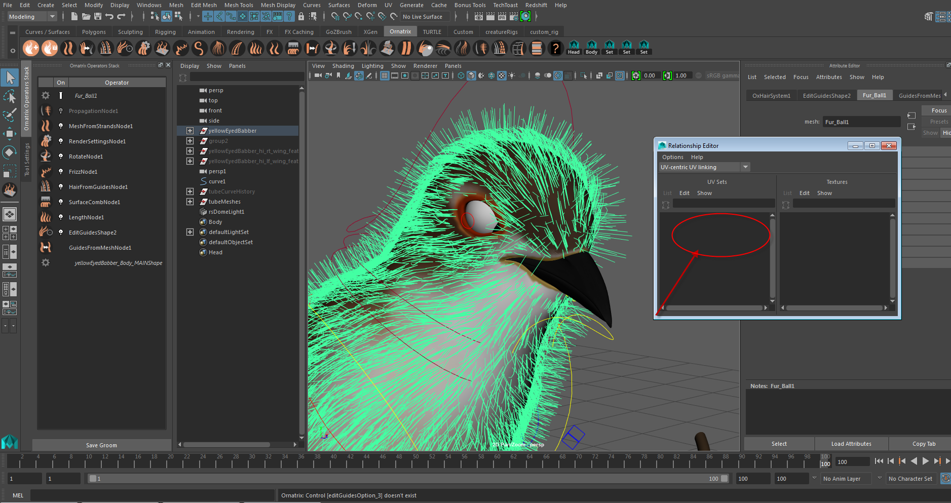 ornatrix for maya overview