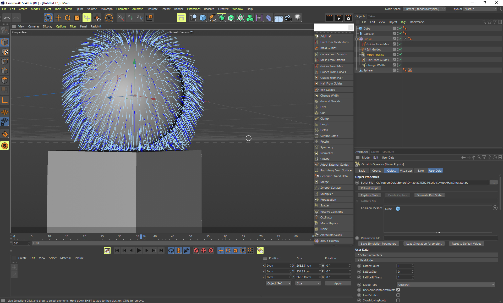 installing ornatrix maya