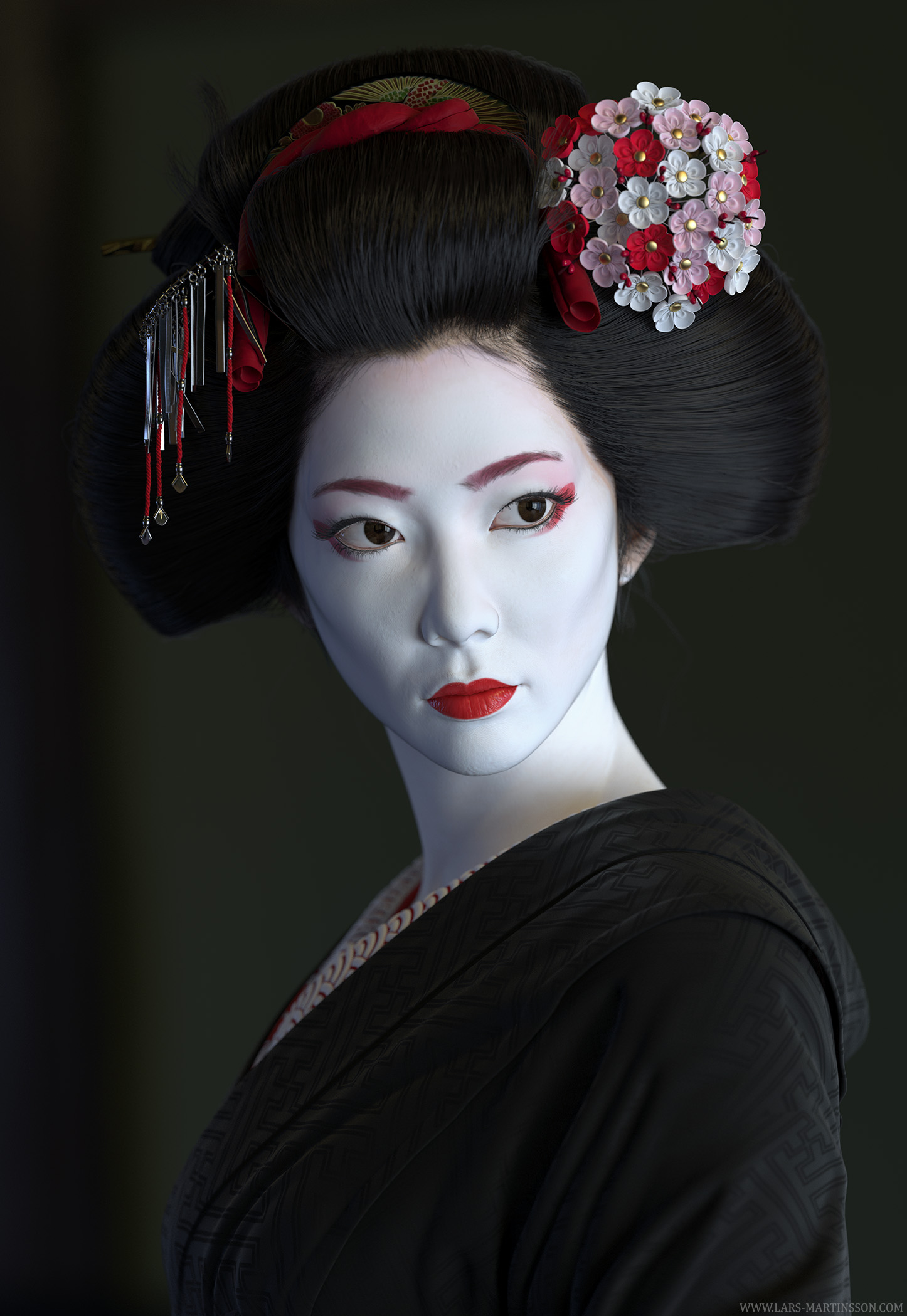 Making Of Geisha By Lars Martinsson